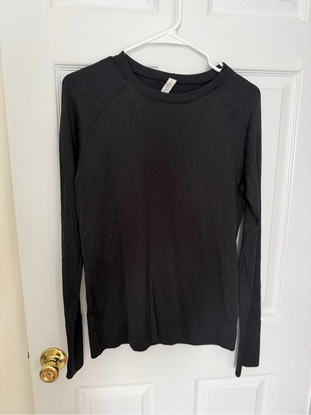 lululemon Rest Less Pullover Black Size 12 - Picture 1 of 4